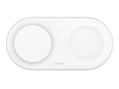 Carregador Wireless Belkin BoostCharge Pro 2 em 1 - Branco on Sale