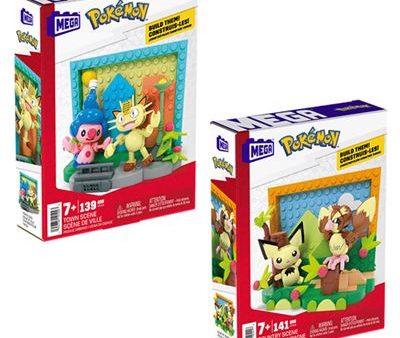 Set Mega Pokémon Construx Batalha - Mega - Envio Aleatório Fashion