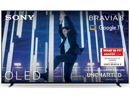 Smart TV Sony 55  BRAVIA 8 OLED 4K 55XR80P - 140 cm Hot on Sale