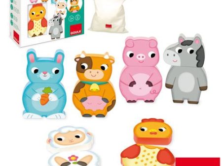 Puzzle Magnético Animais da Quinta - Goula Online Sale