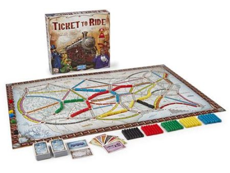 Jogo de Tabuleiro Ticket to Ride EUA - Morapiaf For Cheap