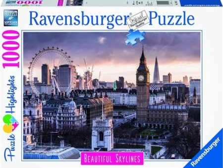 Puzzle Highlights - Londres - 1000 Peças - Ravensburger Fashion