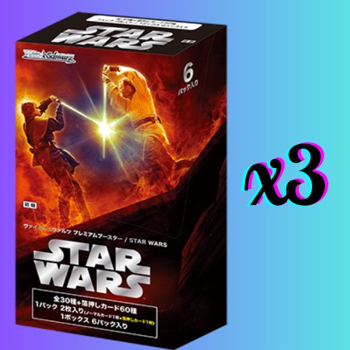 Weiss Schwarz: JAPANESE Star Wars Premium Booster Box Fashion