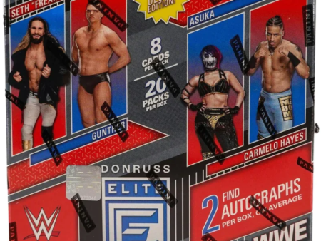 2023 Panini WWE Elite Hobby Box (20 Packs per Box, 8 Cards per Pack) on Sale