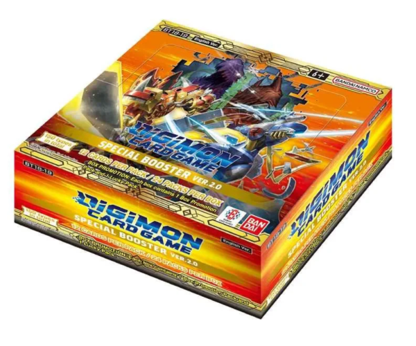 Digimon | Caja 24 Sobres Digimon Special Booster Box ver. 2.0 BT18-19 Ingles 2024 Online Hot Sale