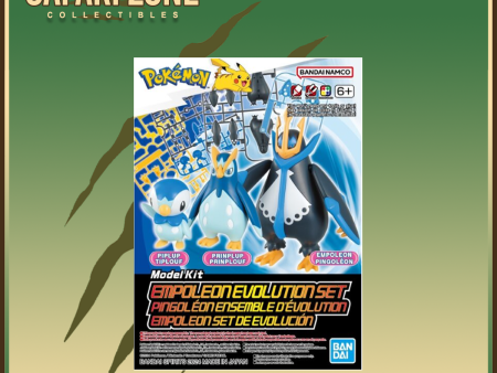 Pokemon: Model Kit Quick!! Empoleon Evolution Set For Sale