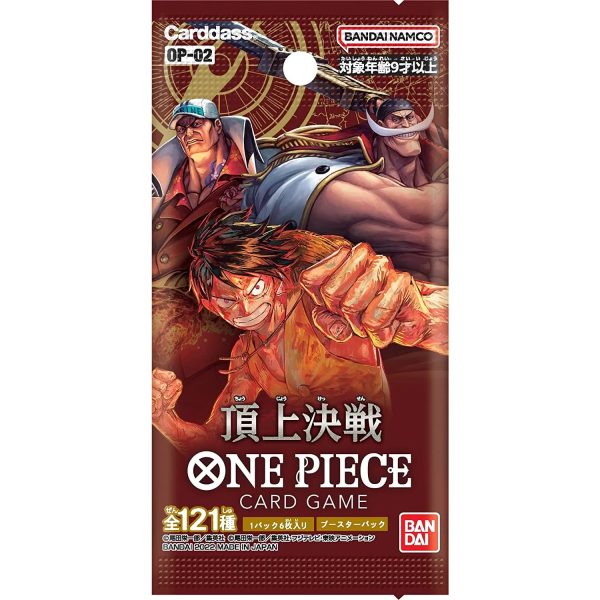 One Piece | Caja 24 Sobres Paramount War OP-02 Japonés 2023 Online Hot Sale