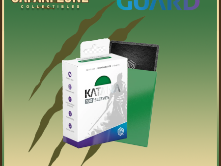 Ultimate Guard: Katana Sleeves - Green on Sale