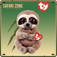 TY Beanie Babies -  Silas Grey Sloth - Beanie Bellie Hot on Sale