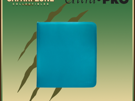 Ultra Pro: Zippered PRO Binder 12 Pocket - Teal Discount