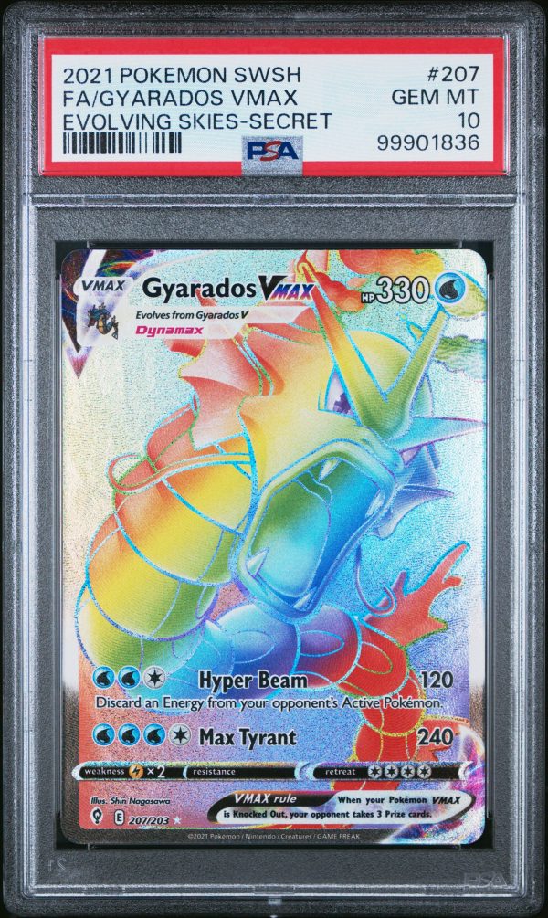 PSA 10 - Gyrados Vmax - 207 203 Online Sale