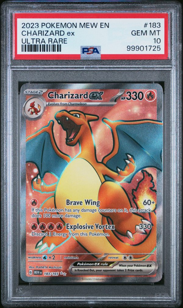 PSA 10 - Charizard ex - 183 165 Sale