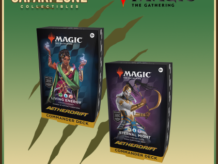 Magic: the Gathering -  Aetherdrift Commander Deck Set  (2 14 25) Sale