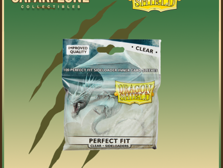 Dragon Shield: Perfect Fit Standard Sideload - Clear 100CT Discount