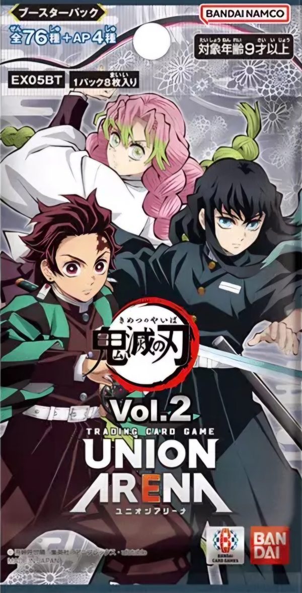 Union Arena | Sobres de Kimetsu no Yaiba Demon Slayer vol.2 Japonés 2024 Cheap