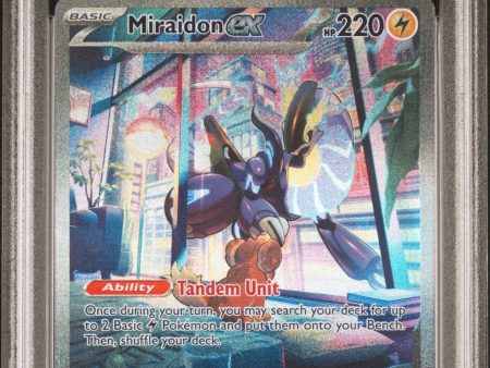 PSA 10 - Miraidon ex 244 198 For Cheap