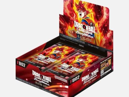 Dragon Ball | Caja Fusion World FB-02 Blazing Aura Inglés 2024 Online Sale