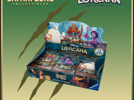 Lorcana TCG: Set 6 Azurite Sea Booster Box Sale