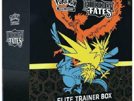 Pokemon Hidden Fates Elite Trainer Box (Recommended Age: 15+ Years) Supply