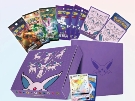 Pokémon | Caja Ultra Premium Eevee GX Gift Box  Espeon Box  Chino 2022 Fashion