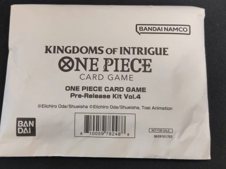 One Piece | OP-04 Sobre Prerelease kit Vol.4  Inglés 2023 Online Hot Sale