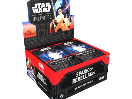 Star Wars Unlimited | Caja de 24 Sobres Spark of Rebellion Booster Español 2024 Supply