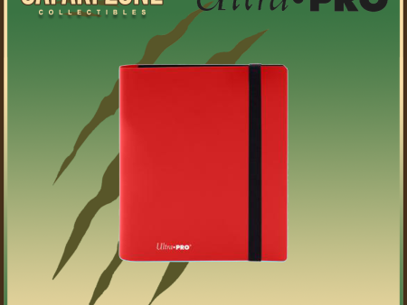 Ultra Pro: 4-Pocket Eclipse Binder - Apple Red on Sale