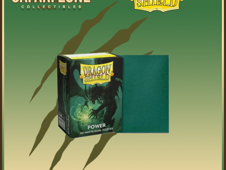 Dragon Shield: Standard Size Sleeves 100 count Dual Matte - Power Hot on Sale