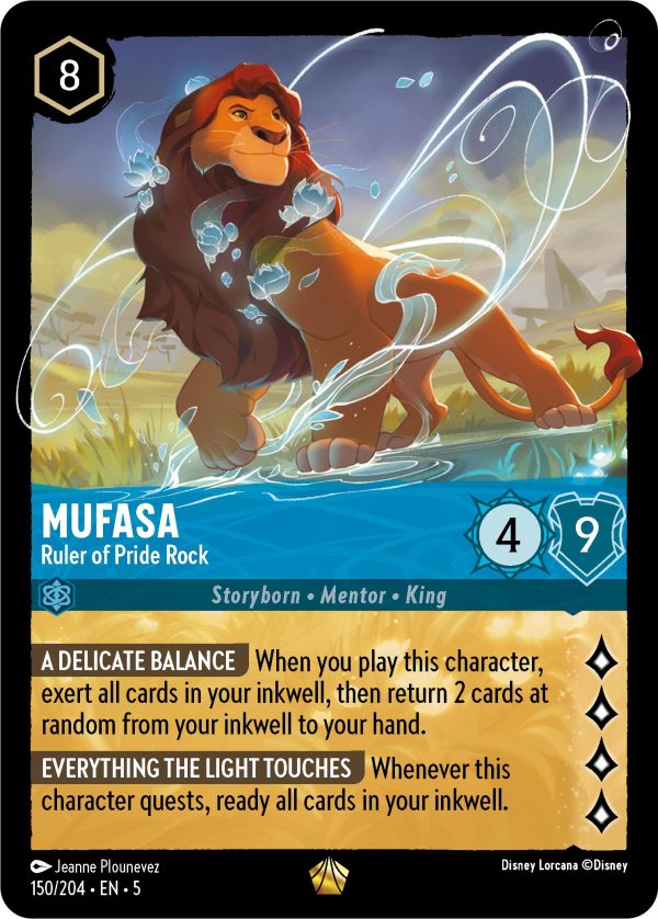 Mufasa - Ruler of Pride Rock (150 204) [Shimmering Skies] Supply