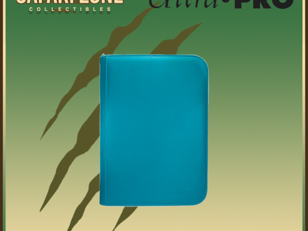 Ultra Pro: Zippered PRO Binder 4 Pocket - Teal Fashion