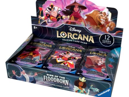 Disney | Caja de 24 Sobres Lorcana (2ROF) Rise of the Floodborn Inglés 2024 Cheap