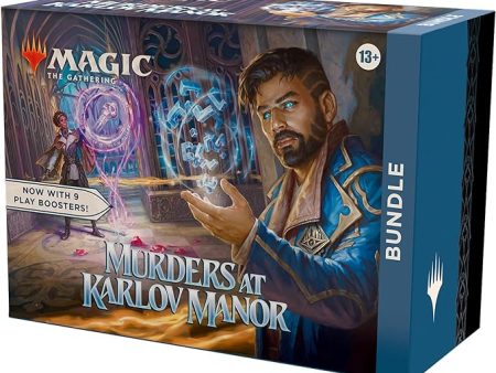 Magic The Gathering: Murders At Karlov Manor Bundle Box (9 Packs, 14 Cards Per Pack) For Sale