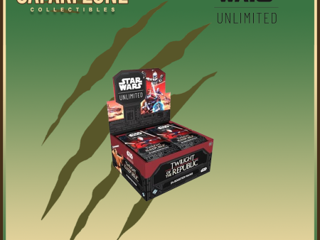 Star Wars Unlimited: Twilight of the Republic Booster Box For Sale