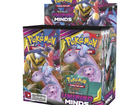 Pokemon Unified Minds Booster Box (36 packs in a box, 10 cards in a pack) Online Sale