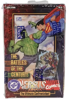 DC Versus Marvel Comics Hobby Box (1995 Fleer Skybox) (See Description) Cheap