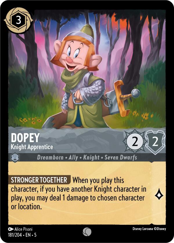 Dopey - Knight Apprentice (181 204) [Shimmering Skies] For Sale