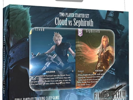 Final Fantasy TCG | Baraja de inicio para dos jugadores - Cloud VS Sephiroth 2020 on Sale