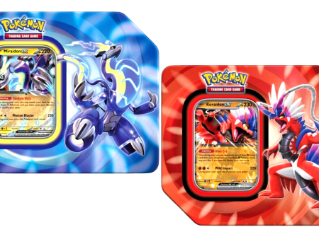 Pokemon S&V Paldea Evolved Legends Tin ( 5 Packs per box, 10 cards per pack) Online