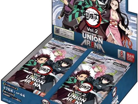 Union Arena | Caja de 16 Sobres de Demon Slayer vol.2 Japonés 2024 For Sale