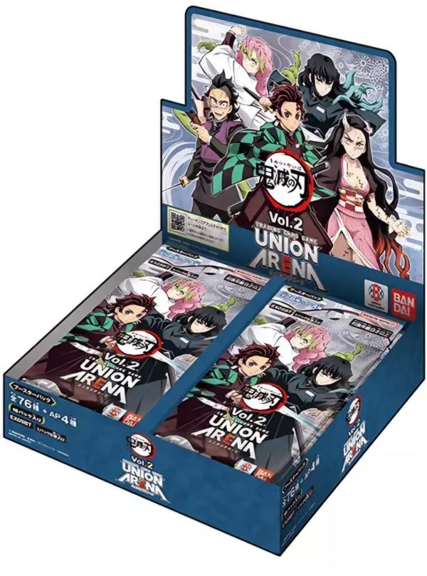 Union Arena | Caja de 16 Sobres de Demon Slayer vol.2 Japonés 2024 For Sale