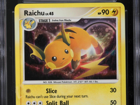 CGC 6 | Raichu Lv.45 (STF 8) Stormfront 2008 Inglés For Discount