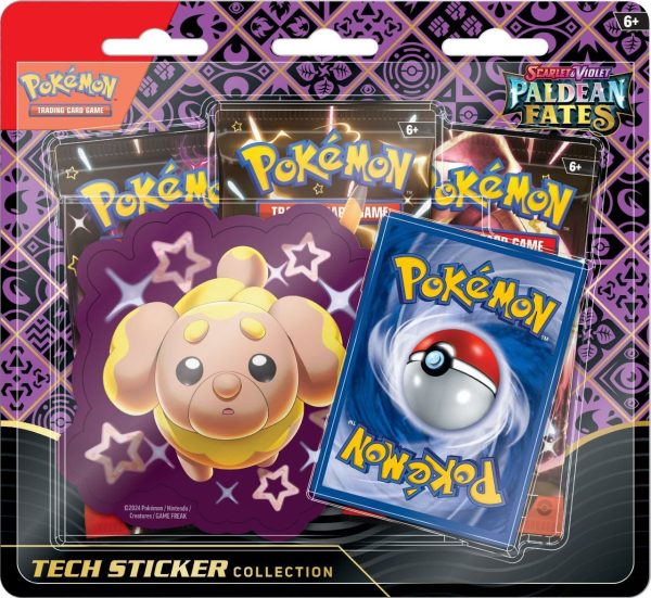 Pokémon | Pack 3 Blíster 3 Sobres + Pegatinas Destinos de Paldea Castellano 2024 Online Hot Sale