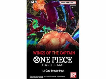 One Piece | Sobre The Wings of the Capitan OP-06 Inglés 2024 Cheap