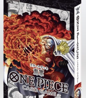 One Piece | Mazo de Iniciación de Akainu Navy Marine ST-06 Japonés 2022 For Discount