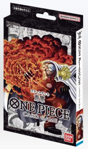 One Piece | Mazo de Iniciación de Akainu Navy Marine ST-06 Japonés 2022 For Discount