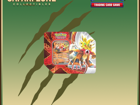 Pokemon: Next Destinies Gouging Fire Tin Online Hot Sale