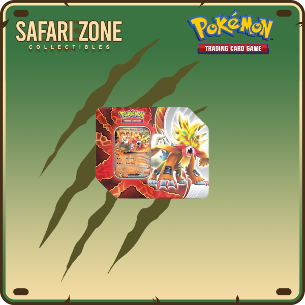 Pokemon: Next Destinies Gouging Fire Tin Online Hot Sale