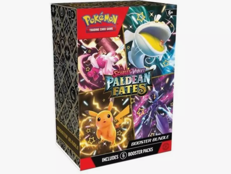 Paldean Fates Booster Bundle (6 Packs, 10 Cards Per Pack) Discount