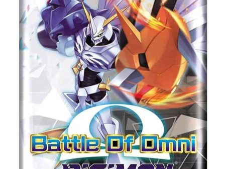 Digimon Battle of Omni Booster Pack (Each pack contains 12 random cards) Cheap