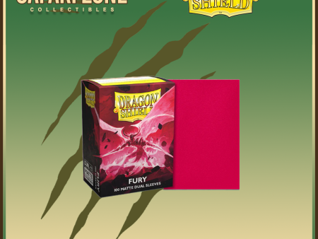 Dragon Shield: Standard Size Sleeves 100 count Dual Matte - Fury Online